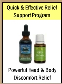 Quick & Effective Natural + Powerful Head & Body Discomfort Relief